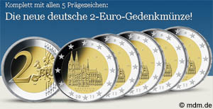 2 Euro Sondermünze Kölner Dom 2011