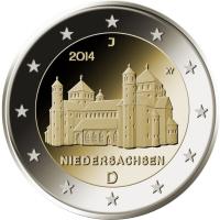 2 Euro Münze Michaeliskirche