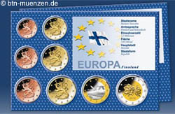 Euro Kursmünzensatz 2010 Finnland