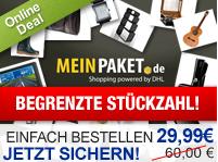 60 Euro Gutscheincode für MeinPaket.de